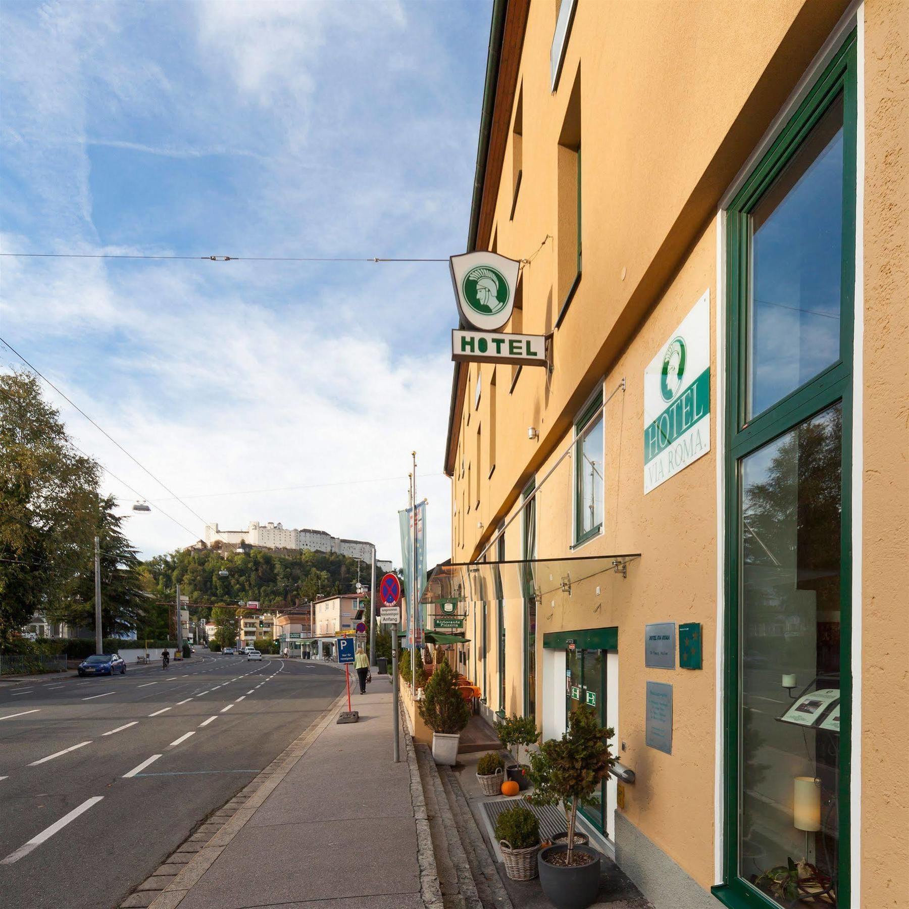Hotel Via Roma Salzburgo Exterior foto